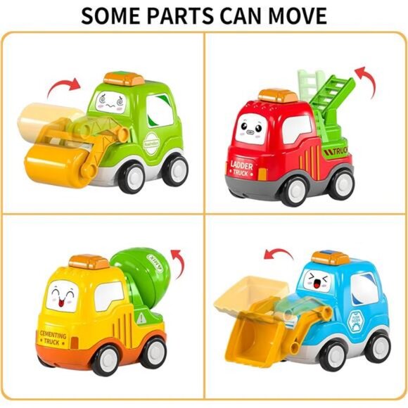 Construction Vehicle for 3 4 5 6 7 8 Years Old Kids - Toy Trucks - Picture 7 of 8